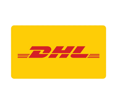 DHL Logo - JUSTINCASE Versand durch DHL